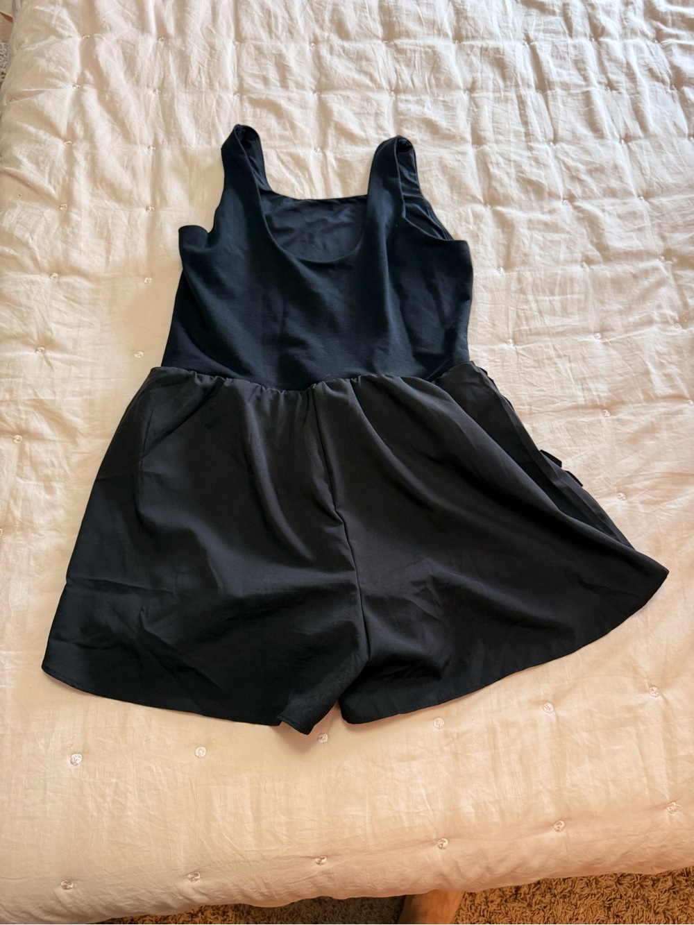 🖤 Old Navy Girls Black One-Piece Activewear Romper 🖤